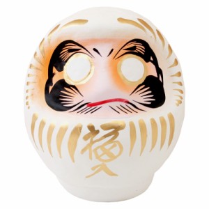 高崎だるま　縁起だるま　1号（高さ9cm）白　群馬県指定ふるさと伝統工芸品　Takasaki daruma engi daruma Gunmaken traditional crafts