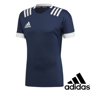 ◆◆送料無料 メール便発送 ＜アディダス＞ ADIDAS ラグビー3ストライプジャージー FXU53 (DY8507)