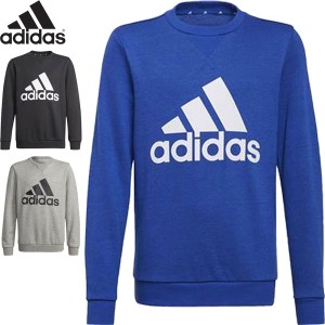 ◆◆ ＜アディダス＞ adidas ジュニア ボーイズ YB ESS BIGLOGO SWEAT ビッグロゴスウェットシャツ トレーニングウェア 29258