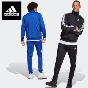 ◆◆ ＜アディダス＞ adidas メンズ スリーストライプス 裏起毛トリコットトラックスーツ ジャージ 上下セット ECS77