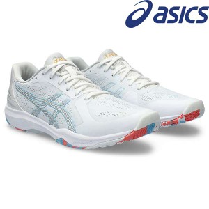 ◆◆○ ＜アシックス＞ ASICS DYNAFEATHER （100：WHITE/PURE SILVER） 卓球シューズ メンズ 1073A064-100