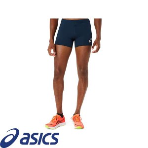 ◆◆○送料無料 メール便発送 ＜アシックス＞ ASICS グラフィックショートタイツ （410：フレンチブルー×ブリリアントホワイト） 2091A6