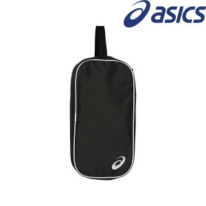 ◆◆○送料無料 メール便発送 ＜アシックス＞ ASICS シューズケースＭ （001：パフォーマンスブラック×ブリリアントホワイト） 3033B962