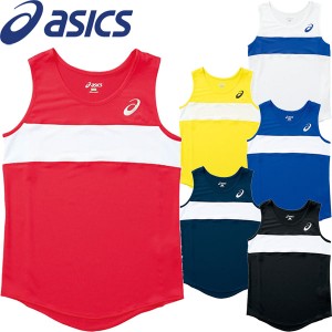 ◆◆●送料無料 メール便発送 ＜アシックス＞ 【ASICS】 レディース WS ランニングシャツ ノースリーブシャツ タンクトップ 陸上競技 ウ