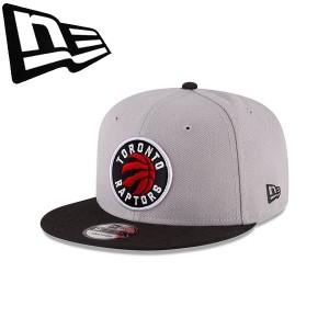 ◆◆ ＜ニューエラ＞ NEWERA キャップ 9FIFTY トロント・ラプターズ グレー ブラックバイザー 13552043