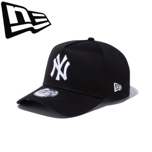 ◆◆ ＜ニューエラ＞ NEWERA キャップ 9FORTY A-Frame ニューヨーク・ヤンキース ブラック × ホワイト 13552092