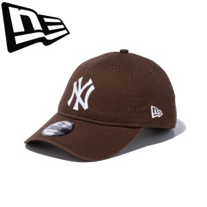 ◆◆ ＜ニューエラ＞ NEWERA キャップ 9TWENTY ウォッシュドコットン ニューヨーク・ヤンキース ブラウン × ホワイト 13552112