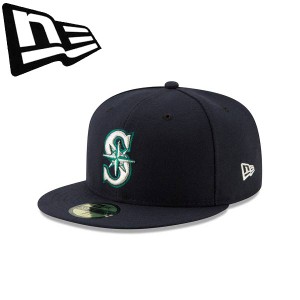 ◆◆ ＜ニューエラ＞ NEWERA キャップ 59FIFTY MLBオンフィールド シアトル・マリナーズ ゲーム 13554971