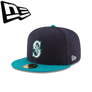 ◆◆ ＜ニューエラ＞ NEWERA キャップ 59FIFTY MLBオンフィールド シアトル・マリナーズ オルタネイト 13554973