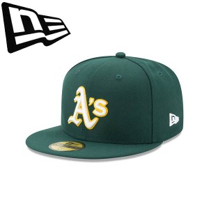 ◆◆ ＜ニューエラ＞ NEWERA キャップ 59FIFTY MLBオンフィールド オークランド・アスレチックス ロード 13554984