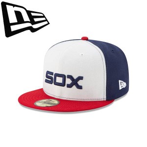 ◆◆ ＜ニューエラ＞ NEWERA キャップ 59FIFTY MLBオンフィールド シカゴ・ホワイトソックス オルタネイト 13555012