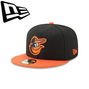 ◆◆ ＜ニューエラ＞ NEWERA キャップ 59FIFTY MLBオンフィールド ボルティモア・オリオールズ ロード 13555016