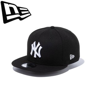 ◆◆ ＜ニューエラ＞ NEWERA キャップ 9FIFTY ニューヨーク・ヤンキース ブラック × ホワイト 13562091