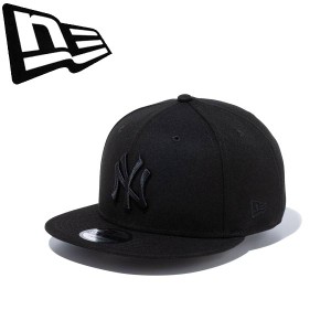 ◆◆ ＜ニューエラ＞ NEWERA キャップ 9FIFTY ニューヨーク・ヤンキース ブラック × ブラック 13562094