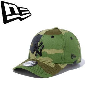 ◆◆ ＜ニューエラ＞ NEWERA キャップ 9FORTY ニューヨーク・ヤンキース ウッドランドカモ × ブラック 13562120