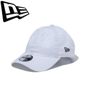 ◆◆ ＜ニューエラ＞ NEWERA キャップ 9TWENTY クロスストラップ ウォッシュドコットン ベーシック ホワイト 13562193