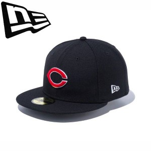 ◆◆ ＜ニューエラ＞ NEWERA キャップ 59FIFTY 広島東洋カープ ブラック × レッド 13562216