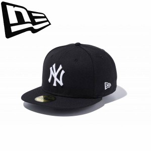 ◆◆ ＜ニューエラ＞ NEWERA キャップ 59FIFTY ニューヨーク・ヤンキース ブラック × ホワイト 13562242