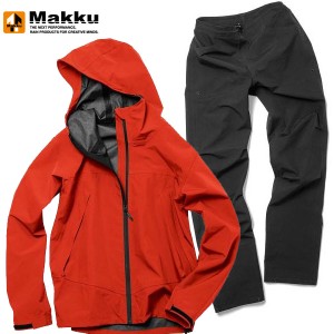 ◆◆ ＜マック＞ MAKKU スムーズレインスーツ 上下セット AS700 (RED)