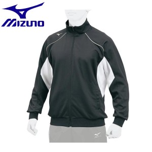 ◆◆ ＜ミズノ＞ MIZUNO 【グローバルエリート】ウォームアップシャツ[ユニセックス] 12JC7R10 (09：ブラック)