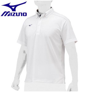 ◆◆送料無料 メール便発送 ＜ミズノ＞ MIZUNO ポロシャツ(ユニセックス) 12JCAP13 (01) 野球＆ソフトボール