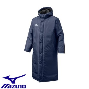 ◆◆ ＜ミズノ＞ MIZUNO ベンチコート[ユニセックス] 12JE6G60 (14：ネイビー)