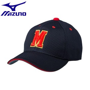 ◆◆送料無料 定形外発送 ＜ミズノ＞ MIZUNO オールメッシュ／六方型[ユニセックス] 12JW9B09 (94：ネイビー×レッドサンド)