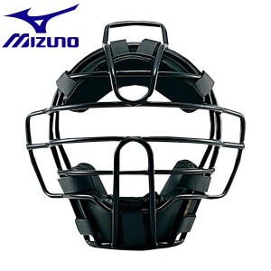 ◆◆ ＜ミズノ＞ MIZUNO 軟式／審判員用マスク(野球) 1DJQR140 (09：ブラック)