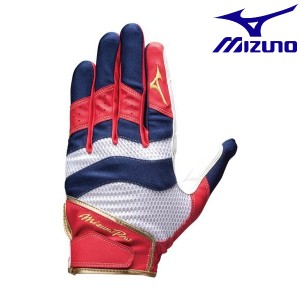 ◆◆送料無料 メール便発送 ＜ミズノ＞ MIZUNO 【ミズノプロ】守備手袋(捕手用)【左手用】[ユニセックス] 1EJED160 (62：ホワイト×ネイ