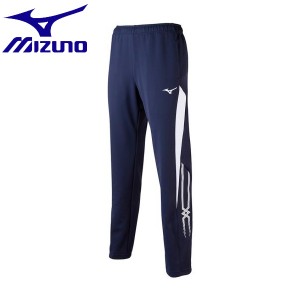 ◆◆ ＜ミズノ＞ MIZUNO ウォームアップパンツ[ユニセックス] 32JD8001 (14：ネイビー×ホワイト)