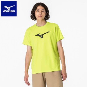 ◆◆送料無料 メール便発送 ＜ミズノ＞ MIZUNO Tシャツ（ビッグRBロゴ）(ユニセックス) 32MAA155 (37) トレーニング