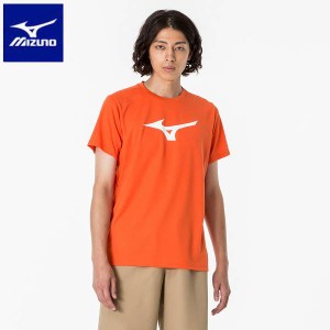 ◆◆送料無料 メール便発送 ＜ミズノ＞ MIZUNO Tシャツ（ビッグRBロゴ）(ユニセックス) 32MAA155 (54) トレーニング