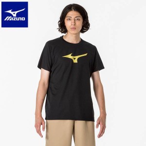 ◆◆送料無料 メール便発送 ＜ミズノ＞ MIZUNO Tシャツ（ビッグRBロゴ）(ユニセックス) 32MAA155 (90) トレーニング