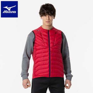 ◆◆【クリアランス】【返品・交換不可】 ＜ミズノ＞ MIZUNO テックフィルハイブリッドベスト(ユニセックス) 32MEA537 (63) トレーニング