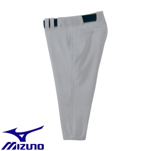 ◆◆ ＜ミズノ＞ MIZUNO パンツ（ベルトループ型／ショート丈フィットタイプ）（野球） 52PW587 (05：グレー)