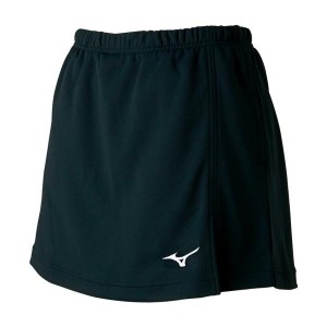 ◆◆送料無料 メール便発送 ＜ミズノ＞ MIZUNO スカート(インナー・ポケット付き／ラケットスポーツ)[レディース] 62JB7204 (09：ブラッ