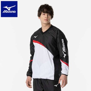 ◆◆ ＜ミズノ＞ MIZUNO ウィンドブレーカーシャツ(ユニセックス) 62MEA504 (96) テニス＆バドミントン