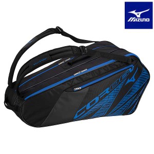 ◆◆ ＜ミズノ＞ MIZUNO ラケットバッグ6本入れ(COR06v)(ユニセックス) 63JDB001 (91) テニス＆バドミントン