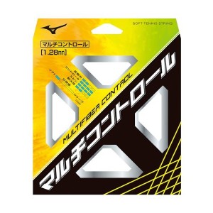 ◆◆送料無料 メール便発送 ＜ミズノ＞ MIZUNO マルチファイバーコントロール(ソフトテニス) 63JGN902 (01：ナチュラル)