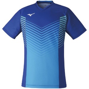 ◆◆送料無料 メール便発送 ＜ミズノ＞ MIZUNO クイックドライゲームシャツ［ユニセックス］ 72MA1004 (82)