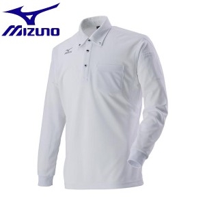 ◆◆【返品・交換不可】 ＜ミズノ＞ MIZUNO ドライサイエンスワークポロシャツ長袖[メンズ] C2JA8181 (01：ホワイト) ワーキング用品