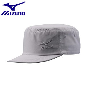 ◆◆送料無料 メール便発送 【返品・交換不可】 ＜ミズノ＞ MIZUNO ワークキャップ[ユニセックス] C2JW8180 (04：グレー) ワーキング用品