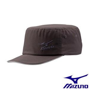 ◆◆送料無料 メール便発送 【返品・交換不可】 ＜ミズノ＞ MIZUNO ワークキャップ[ユニセックス] C2JW8180 (07：チャコールグレー) ワー