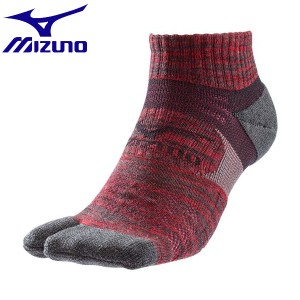 ◆◆送料無料 メール便発送 【返品・交換不可】 ＜ミズノ＞ MIZUNO アーチプルアップサポートソックス(ショート丈足袋型)[メンズ] C2JX81