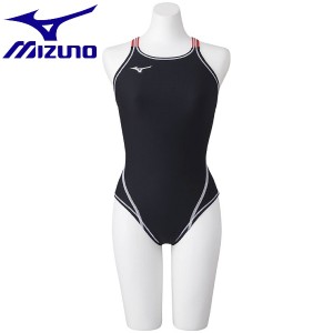 ◆◆送料無料 メール便発送 ＜ミズノ＞ MIZUNO エクサースーツ ミディアムカット(ウィメンズ) N2MA8260 (76) 水泳競泳水着FINAマークなし