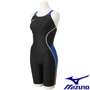 ◆◆送料無料 メール便発送 ＜ミズノ＞ MIZUNO STREAM ACE ハーフスーツ（マスターズバック）(ウィメンズ) N2MG1240 (91) 水泳競泳水着FI