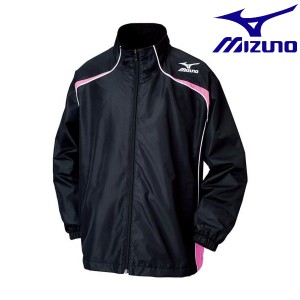 ◆◆ ＜ミズノ＞ MIZUNO ウィンドブレーカーシャツ(バスケットボール)[ジュニア] W2JE6901 (98：ブラック×ピンク×ホワイト)