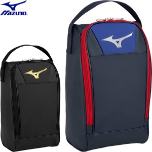 ◆◆ ＜ミズノ＞ MIZUNO シューズケース合成皮革 野球 スポーツバッグ シューズバッグ 1FJKB020