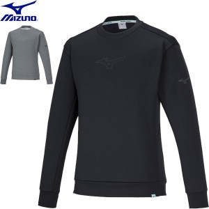 ◆◆ ＜ミズノ＞ MIZUNO ユニセックス ストレッチスウェットクルーネックシャツ 32MCA052