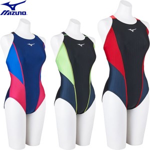 ◆◆送料無料 メール便発送 ＜ミズノ＞ MIZUNO レディース STREAM ACE ローカット(マスターズバック) 水泳 競泳水着 WORLD AQUATICS承認